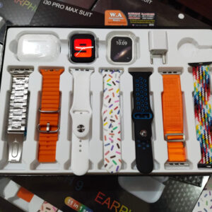 i20 ultra max suit smartwatch with earbuds
