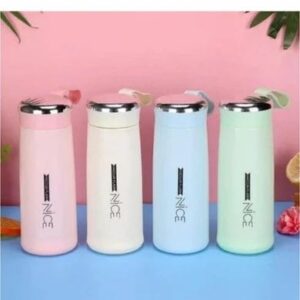 Nice Printed Frosted Water Bottle – 500ml Leakproof with Handle