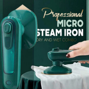 Portable Micro Steam Iron – Handheld Garment Steamer for Quick Wrinkle Removal"