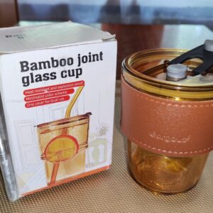 Universal thermal mug with straw, 400 ml,