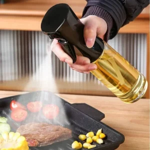 Premium Oil Sprayer for Cooking (200ml) - Continuous Spray Bottle