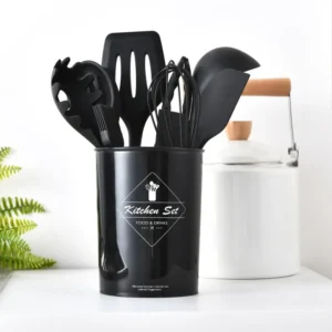 12 Pcs Silicone Cooking Utensils Kitchen Utensil Set