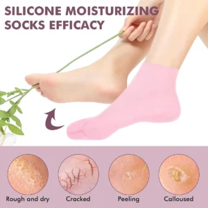Moisturizing Socks Silicone Gel Spa Exfoliating Socks